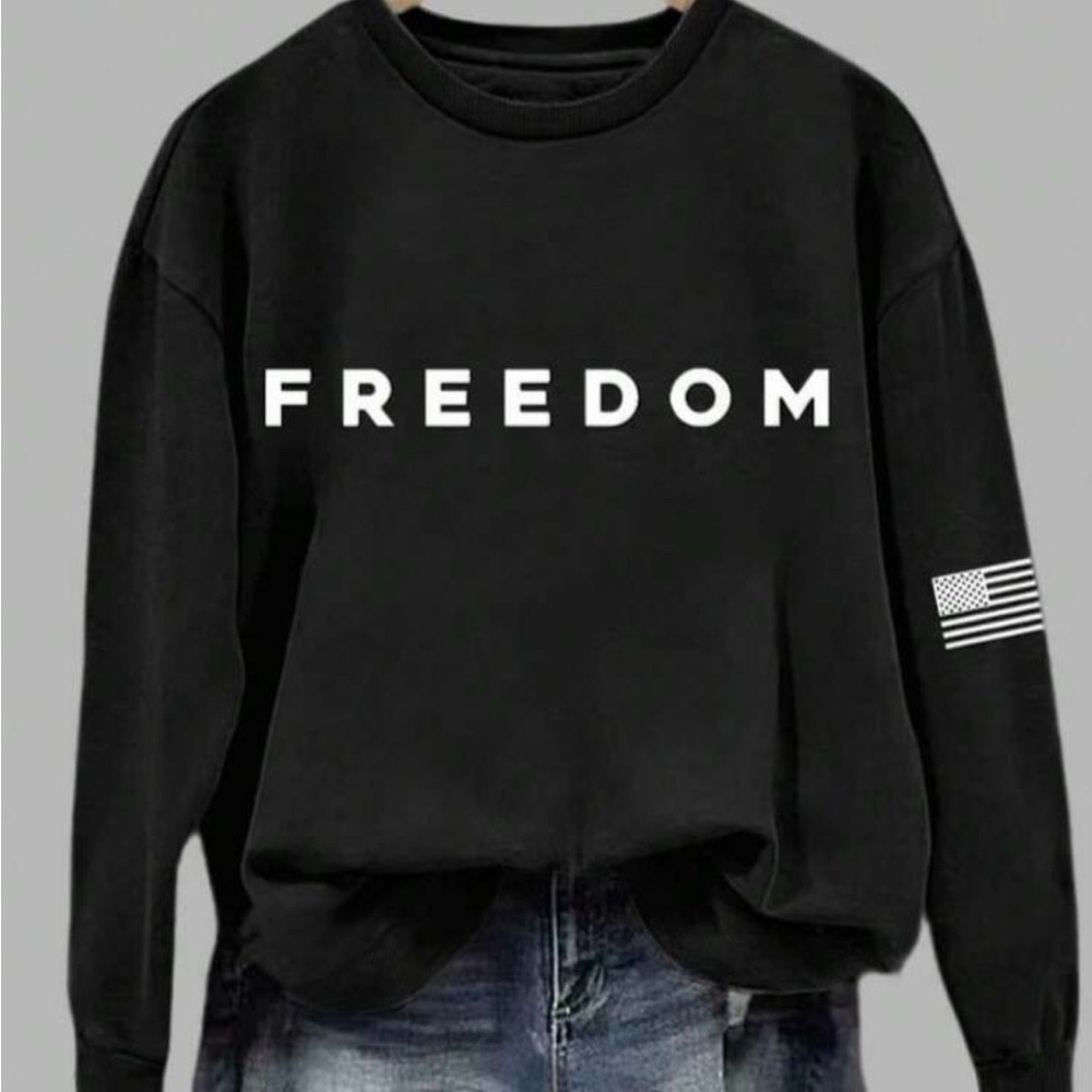Black FREEDOM Sweatshirt